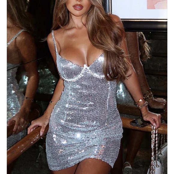 Sequin Whitefox dress - Picture 2 of 2